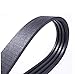 A137/02 Bestorq Equivalent 2 Rib Replacement V-Belt, 1 Per Pack