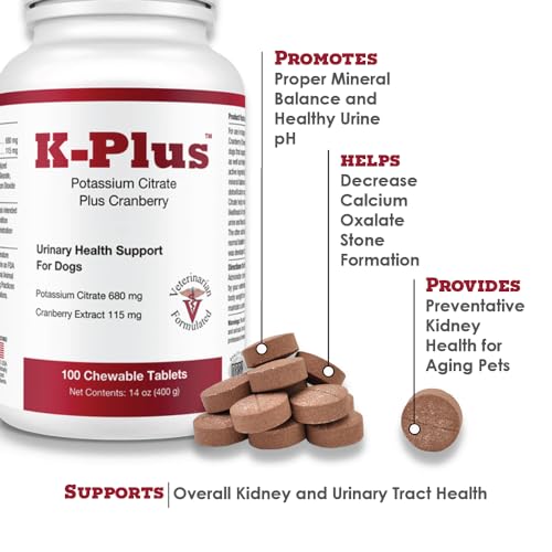 Image of Potassium Supplement for Dogs and Cats (2-Pack, Chewable Tablets)