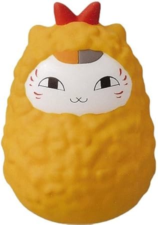 Amazon 夏目友人帳 きゃらころ まんぷくだぁ ニャンコ先生 エビフライ 単品 プライズ アニメ 萌えグッズ 通販