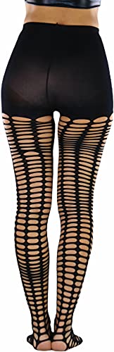Image of ToBeInStyle Women's Large Mesh Fishnet Patterned Pantyhose Tights