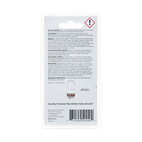 Kiss Brush-On Nail Glue 0.17Oz #TOP1