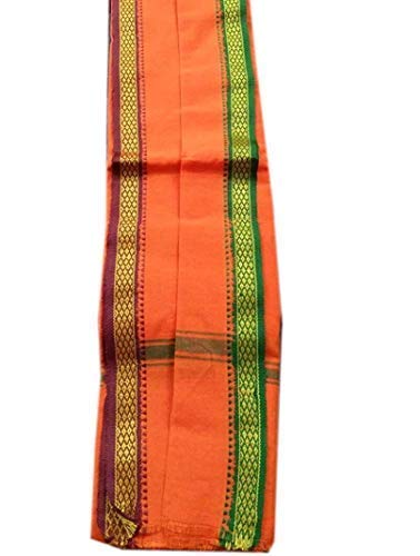 Bhartiya Janta Party Original Cotton Gamcha (Saffron Color)-image-3