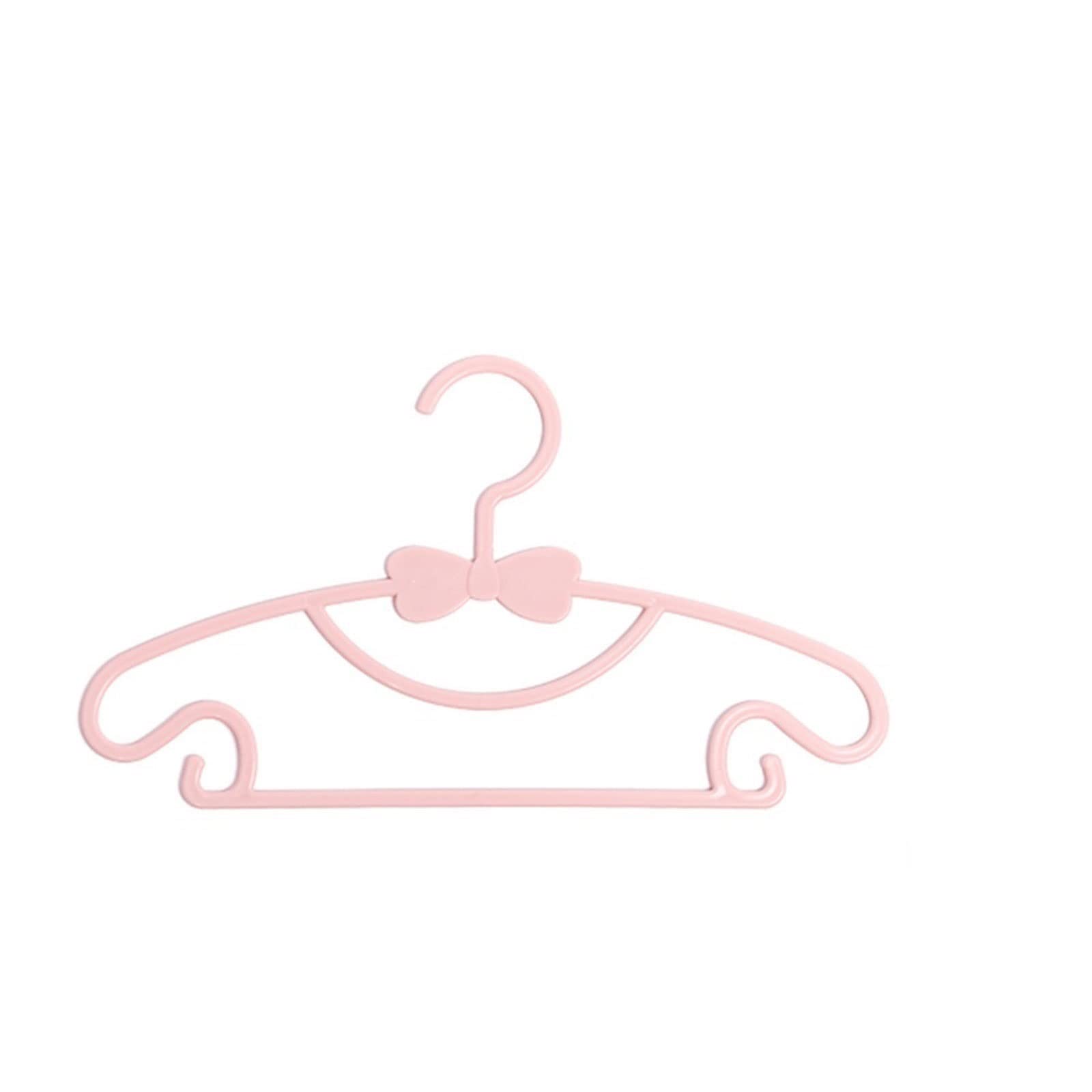 JINGYAN Standard Hangers 5pcs Hanger Racks Portable Plastic Display Hangers Windproof Coats Clothing Organizer