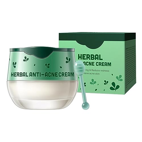 Crema de espinillas para la cara, Spot Overnight Repair Gel Crema para cicatrices, Eliminador de espinillas con control de aceite de 0.28 oz, crema facial no grasosa para la eliminación de Tytlyworth