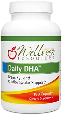 Wellness Resources Daily DHA - Highest Potency & Purity DHA Fish ...