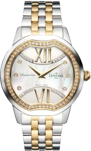 Montre Davosa DREAMLINE II en quartz pour femme | Élégance suisse en acier inoxydable