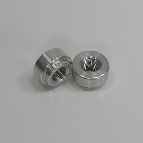 Nickel Plated Motorcycle Gas Tank Fuel Gauge for Aluminum Tanks Oil Bag Sight Window - Clear Fuel Hose Style External Fuel Gauge - Alum Bungs - Chopper Bobber Cafe Racer Harley