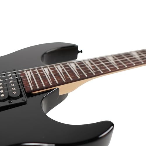 Image of SEIB370 Electric Guitar, HSH Pickups, Basswood Body, Rosewood Fingerboard (Black)