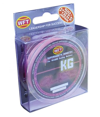 WFT Gliss KG Monotex Line 150m, Farbe:Pink, Durchmesser/Tragkraft:0.25mm /19kg Tragkraft