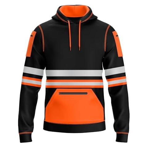 High Visibility Pullover Hoodie for Kids Cover