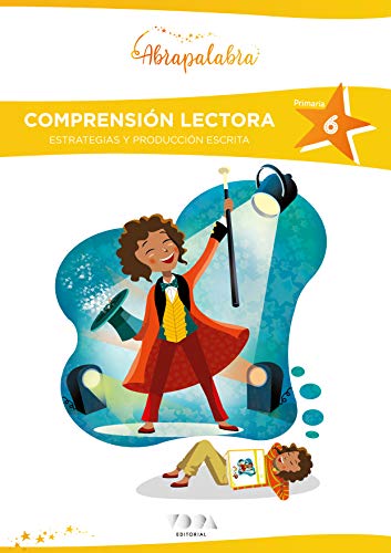 Estrategias de comprensión lectora 6 Primaria. Abrapalabra: Comprensión lectora, estrategias y producción escrita Cover