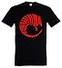 Urban Backwoods Armadillo Territory I Camiseta De Hombre T-Shirt Negro Talla XL