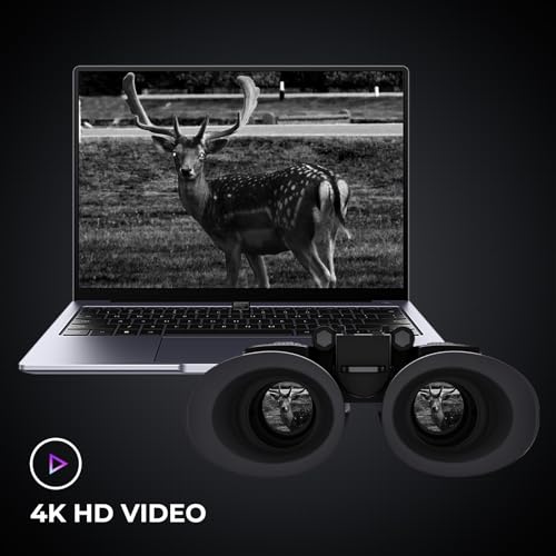 Binoculares de visión nocturna GOYOJO 4K con zoom 8x miniatura 5