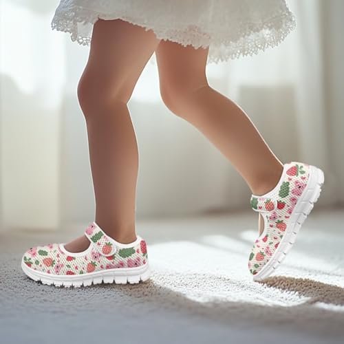 Coloranimal Mary Jane Shoes Girls' Flats Uniform Shoes for Girls Dress Shoes Princess Shoes Ballet Flats Buckle Strap Back to School Footwear3