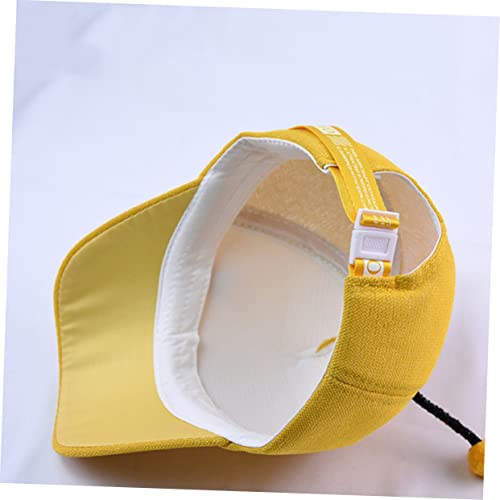 Sombrero para el sol para niño y niña que no se cae, gorra de algodón ajustable diseño abeja 6