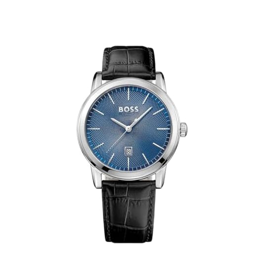 BOSS Reloj Analógico de Cuarzo para hombre con Correa en piel Negro - 1513400