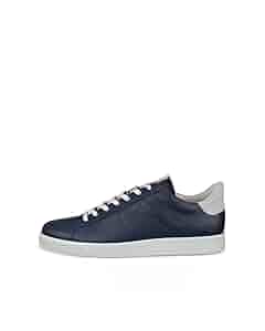 Amazon.com | ECCO Mens Street Lite Casual Trainers Blue