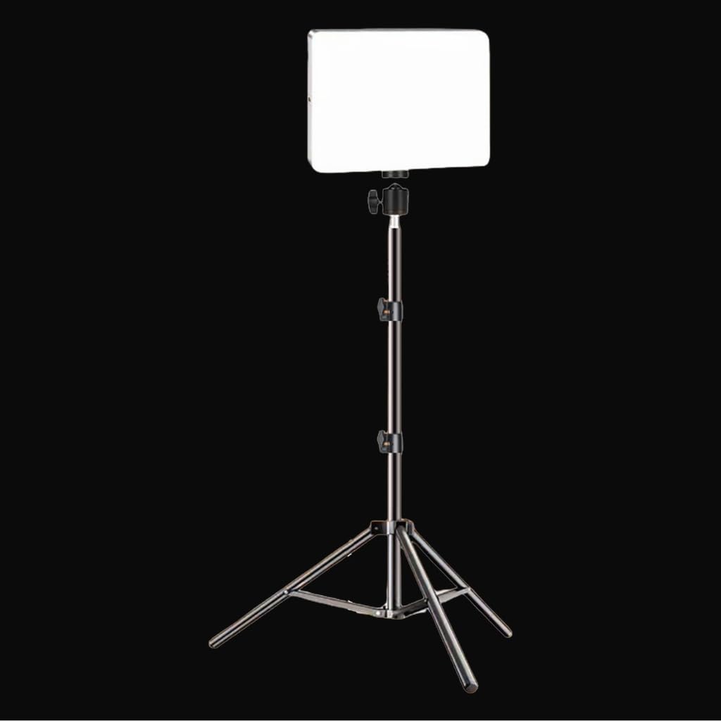 GMBYLBY LED Video Light Panel With RGBs And Tripods Stand For Professional Photography Live Streaming