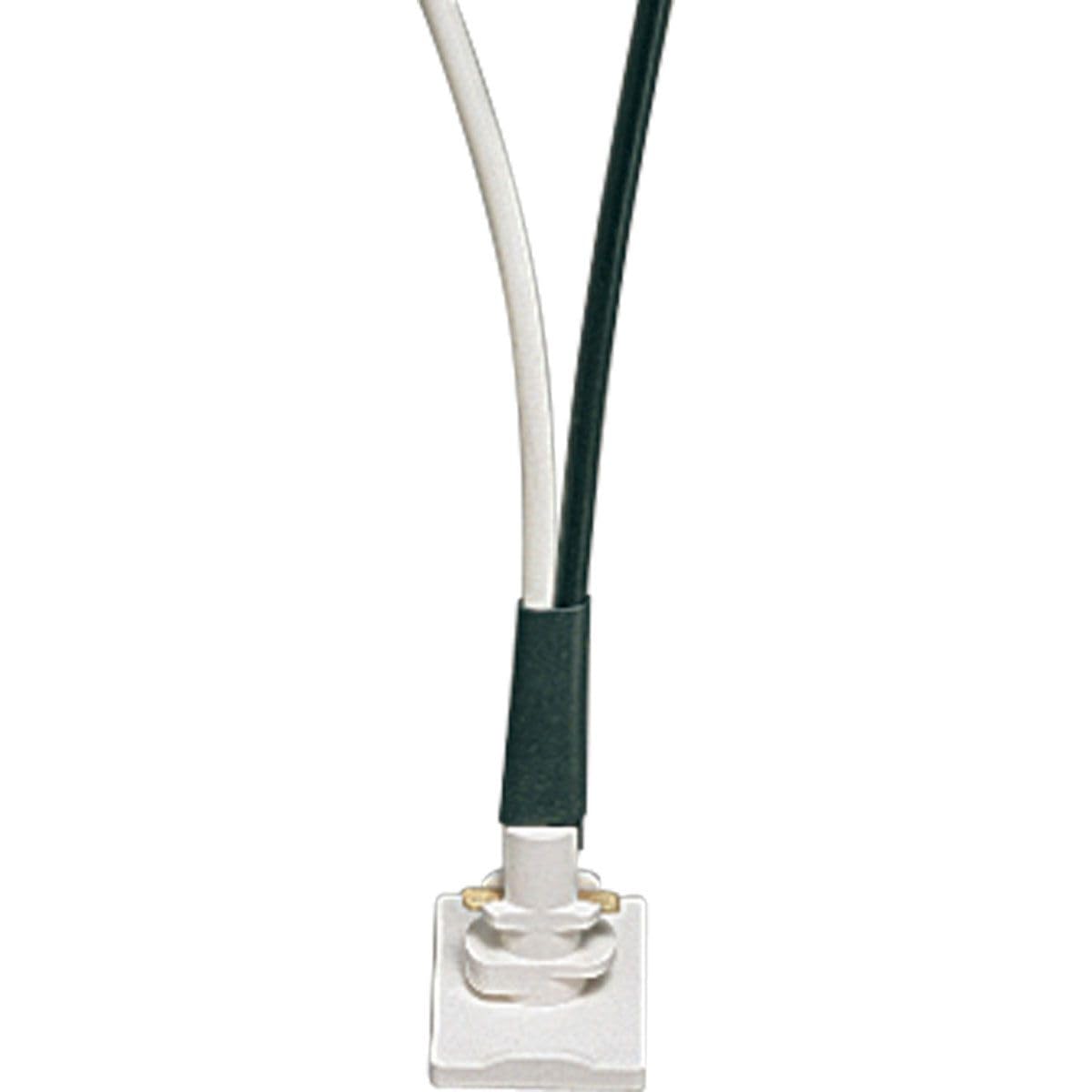 Progress LightingP9108-28 Accessories Track, 8-Inch Leads, White