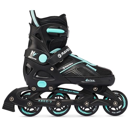 RAVEN Pulse Inline Skates Inliner für Kinder und Erwachsene OPTIONAL 2in1...