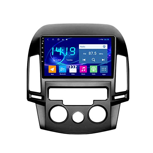 Android 8 Auto Stereo GPS Navigation HD 1080P Auto für Hyundai I30 Manual 2006-2011 mit 9 Zoll Bildschirm, Radio, Bluetooth,SWC