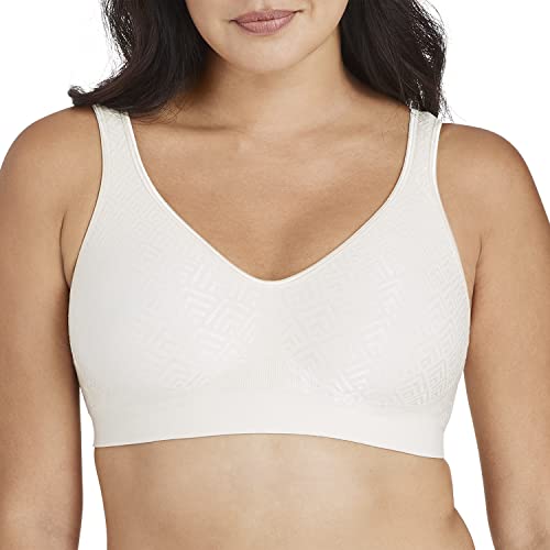 Bali womens Comfort Revolution Wirefree With Smart Sizes Bra, Lt Beige Retro, XX-Large US