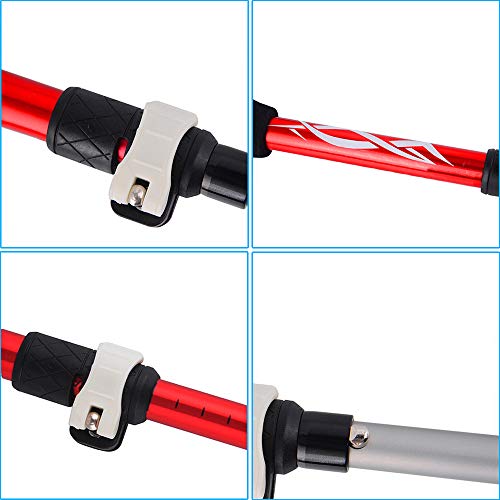 Bastón alpenstock para el exterior GSP de aleación ligera ajustable 2
