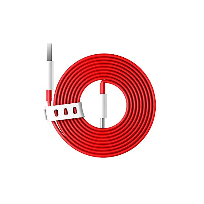 Image of OriginaI One plus Fast 80W USB Type C Data Sync Fast Charging Charger Cable for OnePlus 12,12r,11,11r,10r,10t,10,10 pro,9 Pro,8,8T,7t,7t Pro,6,Nord,4,3,2,2t,Ce2 Lite,Ce3 lite,Nord Ce3,Ce4 (Red Cable)