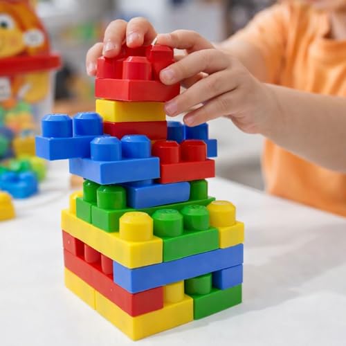 Image of TOYTALES Blocks 24 Pieces Building Blocks Set for Kids, Multicolor