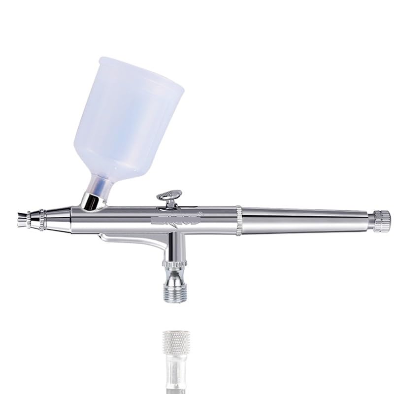 Pistolet de pulvérisation double action 0.3mm avec tasses interchangeables 20 et 40cc