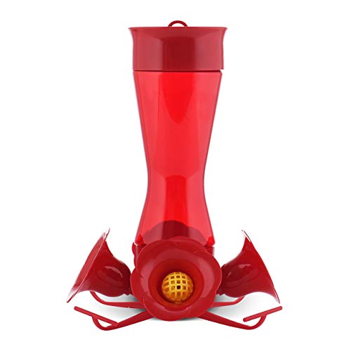 Perky-Pet Premium 2-Pack 403CP Pinch Waist Plastic Hummingbird Feeder, 8-Ounce