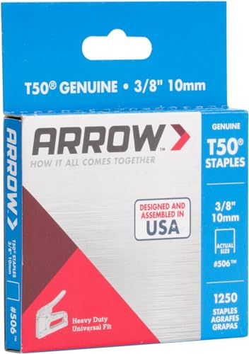 Arrow Fasteners 50624 T50 Staples, 3/8 Inch ... image 2