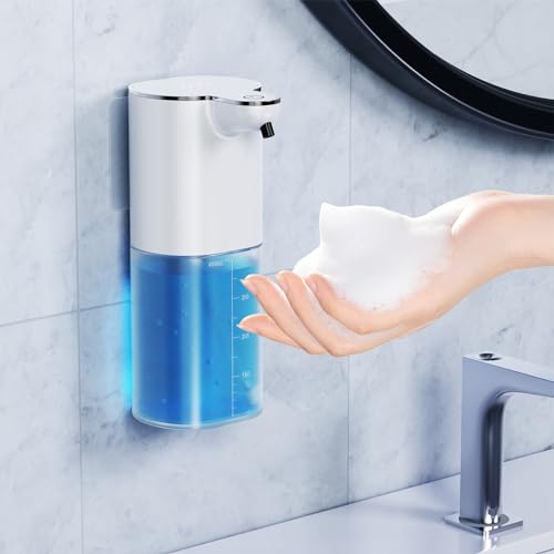 Automatic-Foam-Soap-Dispenser1500-mAh-Electric-Touchless-Soap-Dispenser420-ml-Wall-Mounting-Soap-Dispenser-with-Sensor-USB-Rechargeable-Soap-Dispenser-for-Bathroom-Kitchen-Office