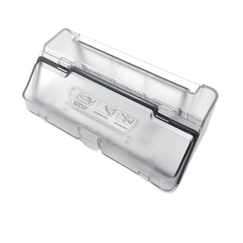 Vacuum Cleaner Dust Collection Box, Compatible for Mi Home, Mop P Pro 2S STYTJ02YM 3C S10 B106GL B06CN MVXVC01-JG VioMi V2 Pro V-RVCLM21B V3(Black with Filter)