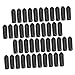 SOLUSTRE 300pcs Perforated Board Hook Holder Pegboard Hook End Tips Peg Board Hooks for Hanging Tools Metal Pegboard Peg Board Hook Caps Pegboard Hook Rubber Tips PVC Clip Hook Repair