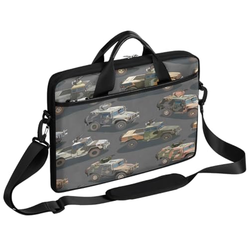 Funda para Laptop 15 Pulgadas con Correa y Diseño Militar miniatura 1