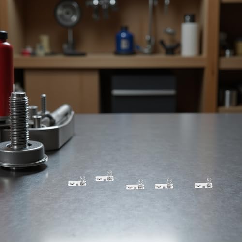 Image of Generic 100pcs Stainless Steel AA Battery Spring Contacts, Positive to Negative Battery Holder Replacement Parts, Terminal Plates for DIY Electronics, Toys