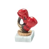 RaRu Boxer-Pokal mit Wunschgravur und Resin-Klebefigur