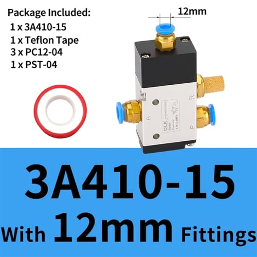 Vanne d'inversion 3A310-10 de commande d'air pour circuit pneumatique 3/8 - 3