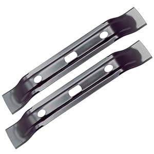 2x Mähmesser für Stihl iMOW MI 422, Viking RMI 422, RMI 522, Ersatzmesser 20 cm, Messerklingen Kompatibel mit Mähroboter Serie 4/5 Rasenmäherklingen