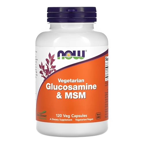 NOW Foods Glucosamina e M/S/M 120 Caps Importado