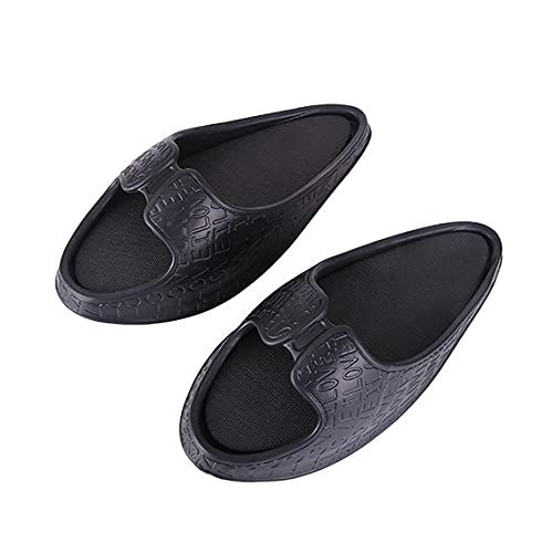 Sandalias para Adelgazar para Adelgazar, Zapatillas Moldeadoras para el Cuerpo, Zapatillas para Hacer Ejercicio, esbeltas Caderas, Masaje Ligero para Yoga (Black,Medium(38-40EU))
