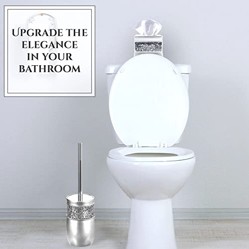 image for Creative Scents Decorative Bathroom Accessories Set - 6 Piece Bathroom