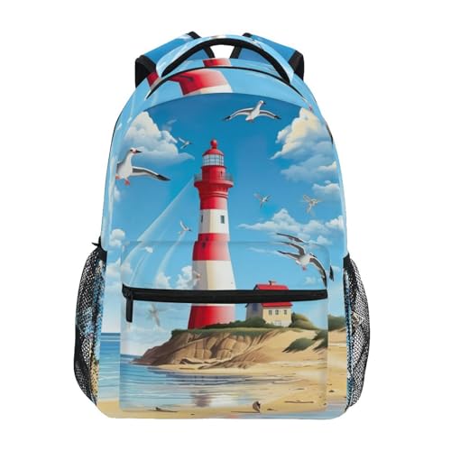 Sac à dos ordinateur portable SKYSHU imperméable 16 pouces multi-poches