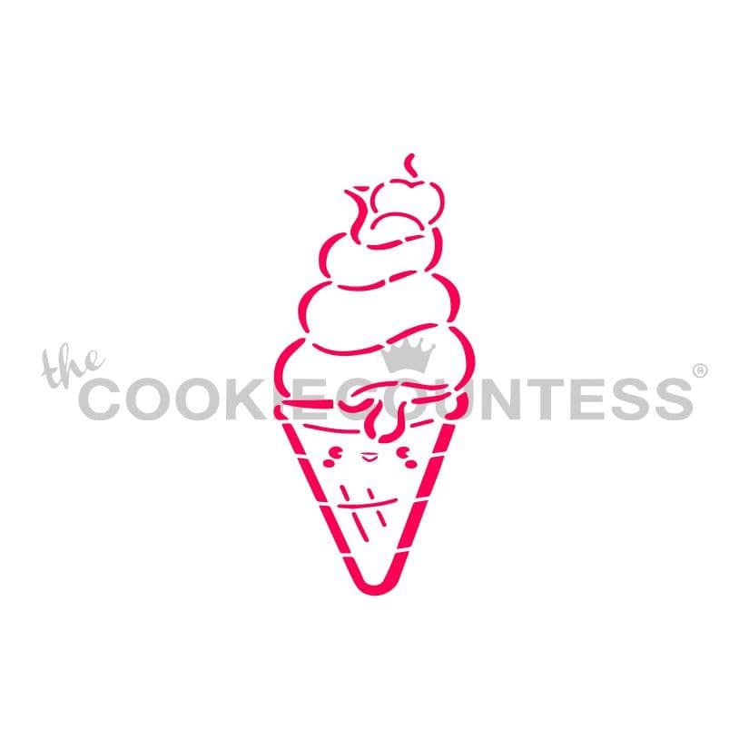 Ice Cream for All PYO Stencil