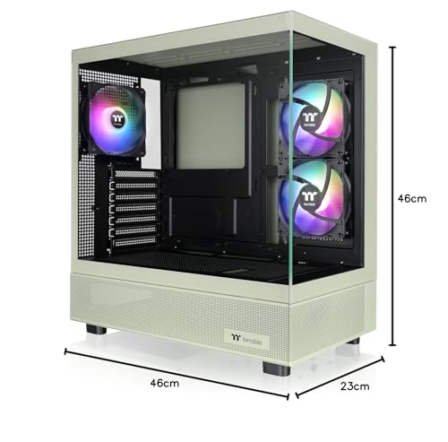 Thermaltake View 270 Plus TG ARGB | Mid Tower Chassis | Matcha Green
