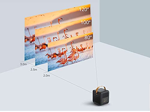 Image of Formovie Mini Dice Portable Projector with Android TV 9.0 1080P FHD 700 ANSI Lumens Built in G Assistant