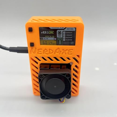 NerdAxe Ultra 500GH/S �\���r�b�g�R�C���󂭂��}�C�j���O�f�o�C�X BM1366 Asic Chip Nerdminer Display �t���L�b�g PSU �z�[���}�C�j���O�p