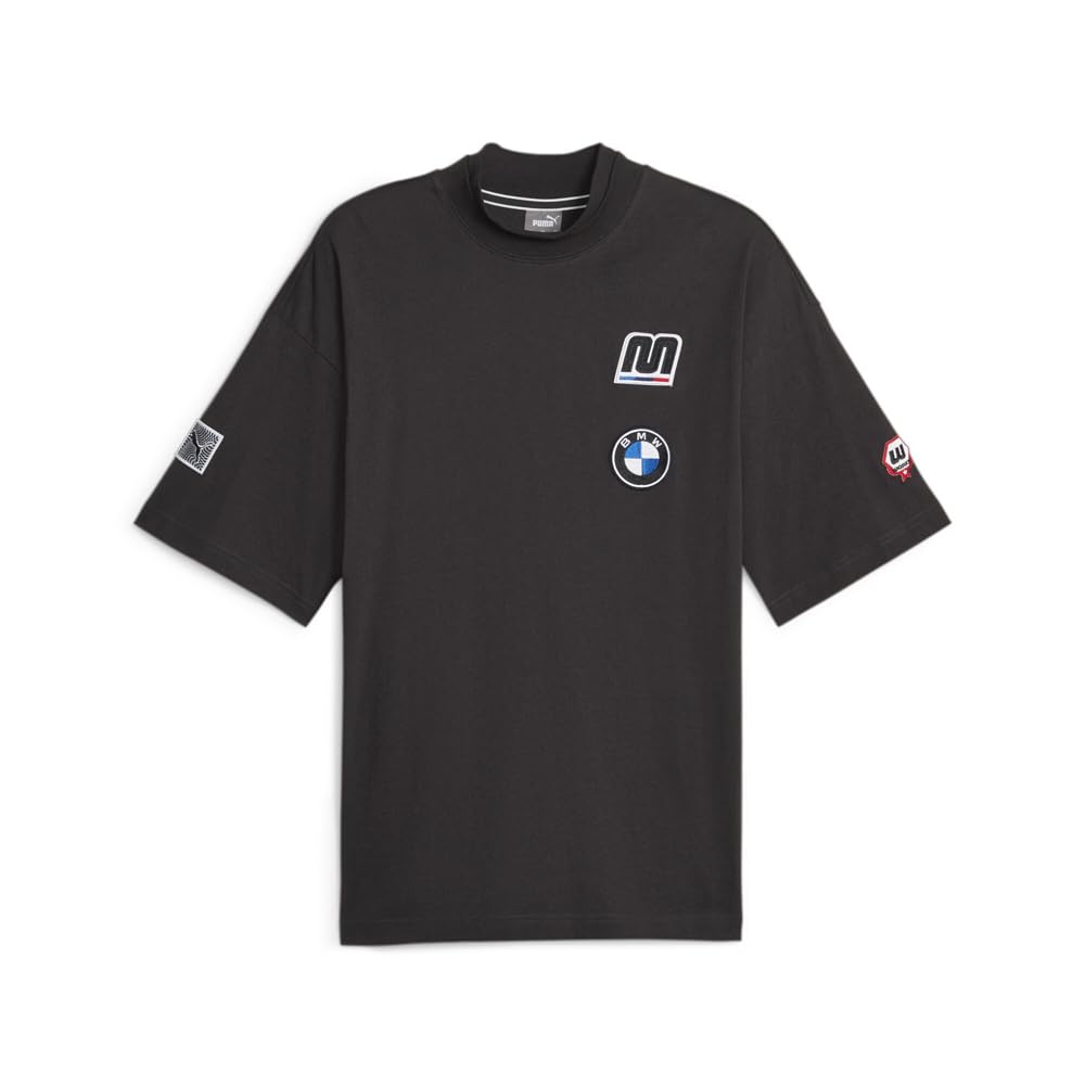 PUMA Mens BMW MMS Garage Crew Neck Short Sleeve Casual Tops