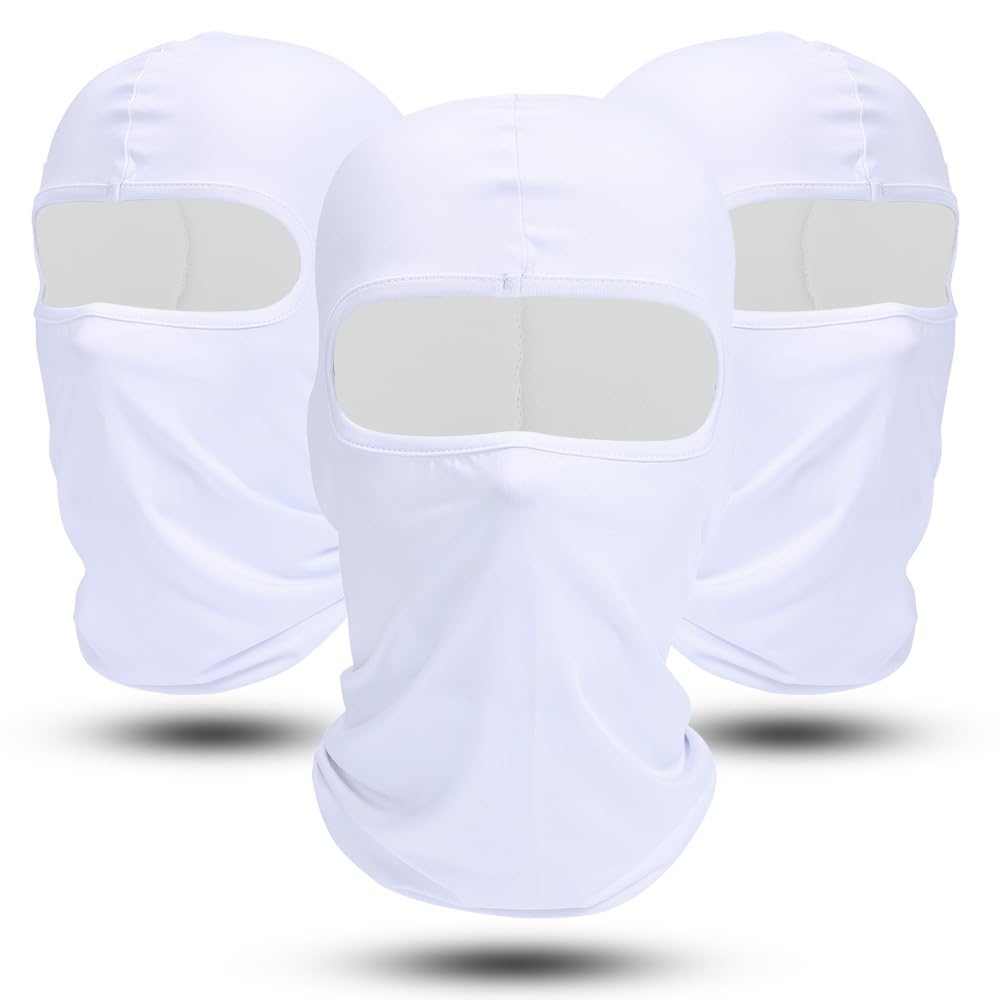 WTACTFUL Summer Balaclava Face Mask Men, UPF50+ Breathable Sun Protection